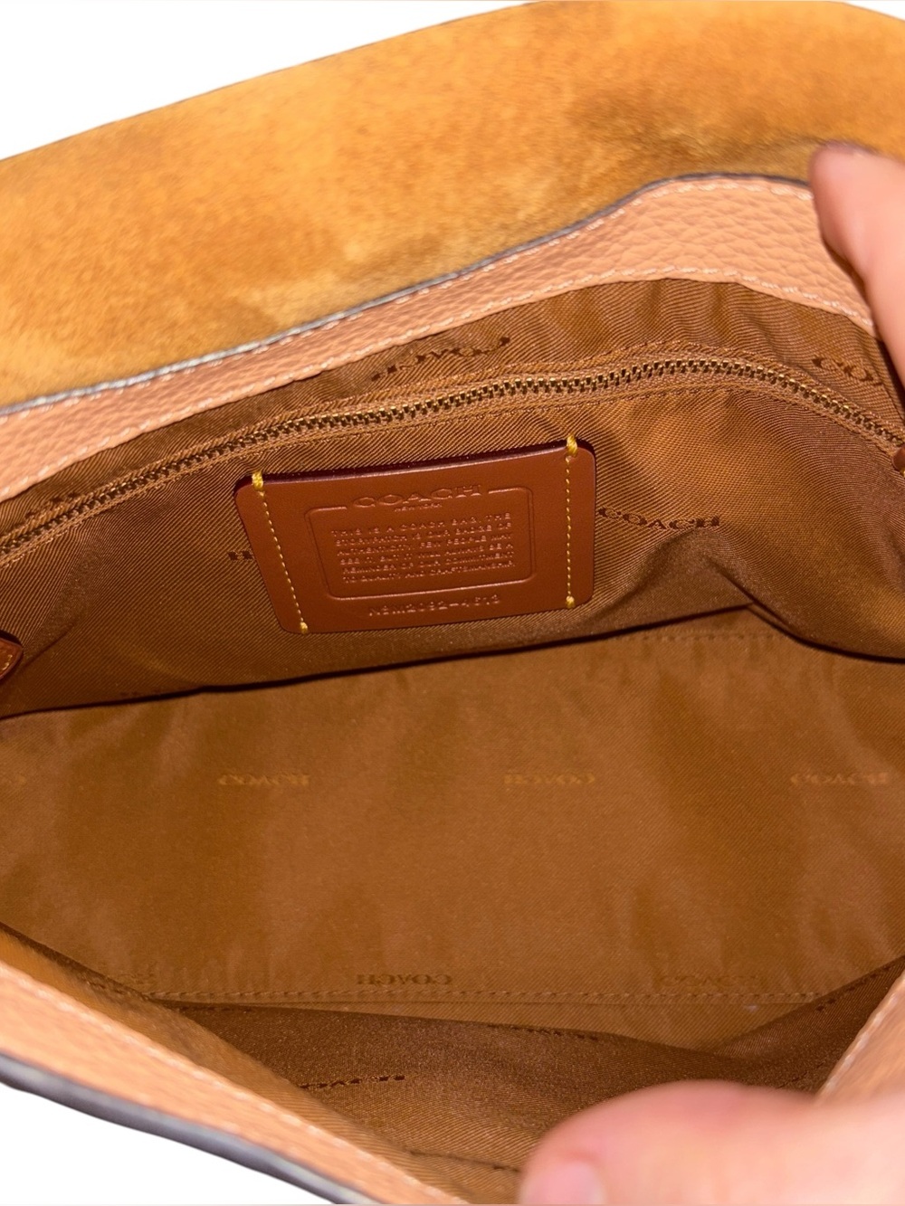Coach May Color-block Shoulder Bag - Picture 13 of 15